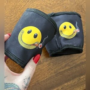 Black Cigar Themed Drink Cooziez